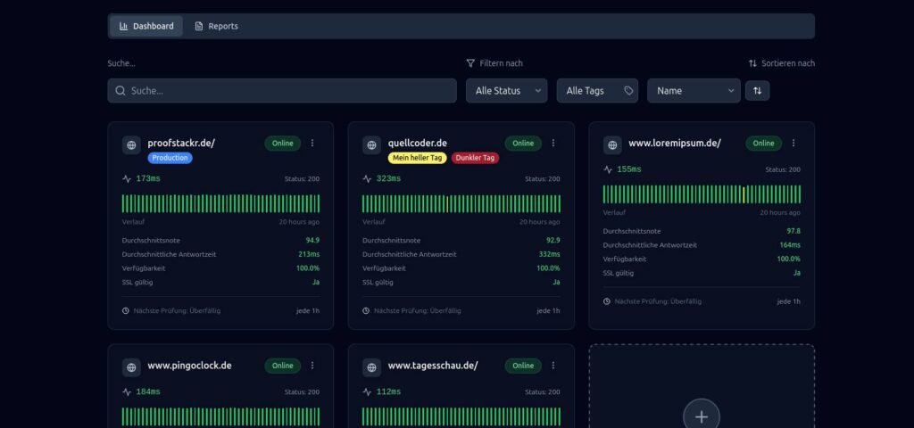 Je nach Farbe wird die Tagfarbe nun entweder hell oder dunkel gestellt um einen optimalen Kontrast zur Hintergrundfarbe zu haben,.